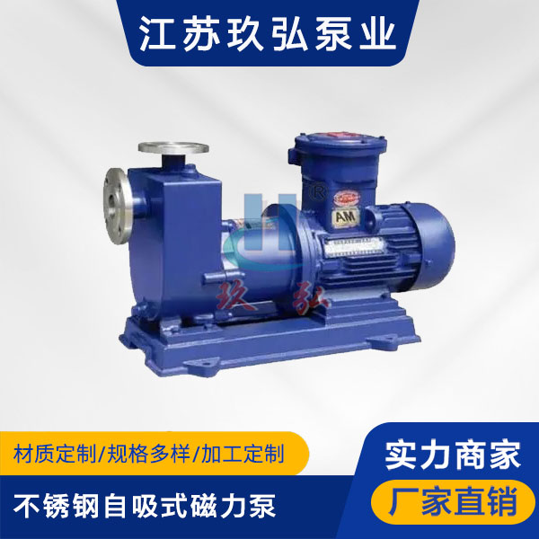 ZCQ臥式不鏽鋼自吸式磁力泵(圖1)