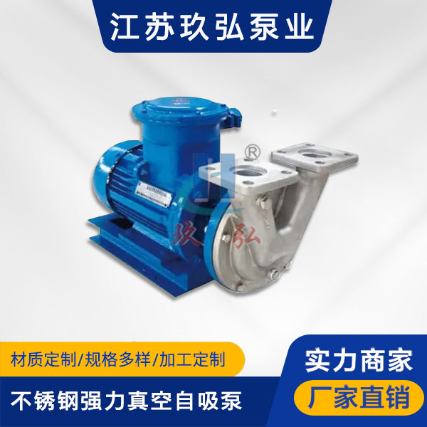 VSP不鏽（xiù）鋼強力真空（kōng）自吸泵(圖1)