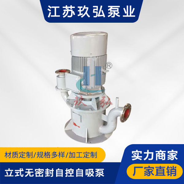 WFB立式無密封自控自吸泵(圖1)