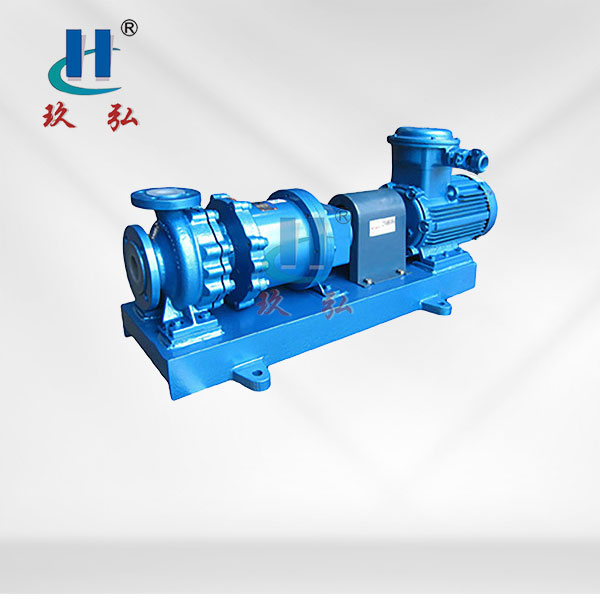 HCGF襯氟耐高溫耐（nài）顆粒磁力泵