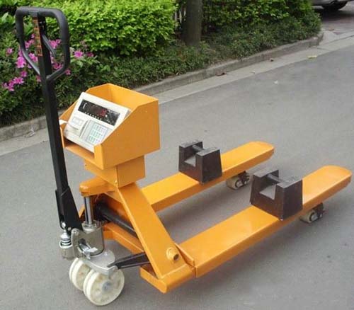 3噸帶打印叉車秤 3T帶（dài）打印叉車電子秤廠家