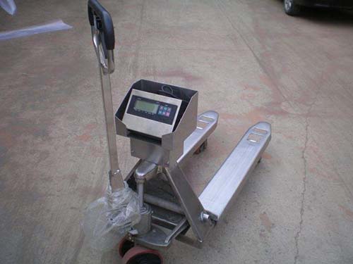 2.5噸帶打（dǎ）印叉（chā）車秤 2t液壓搬運電子秤定製
