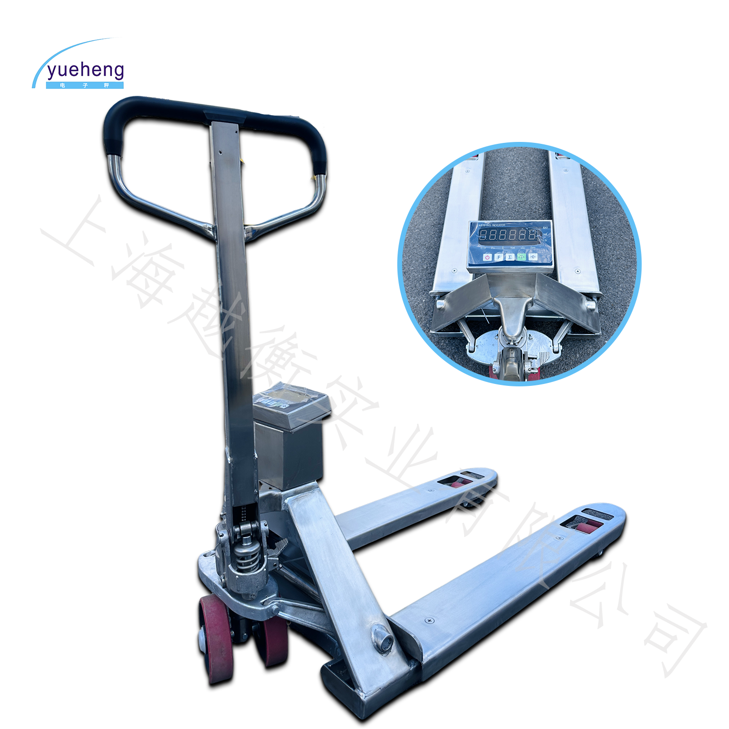 不（bú）鏽鋼稱重叉車