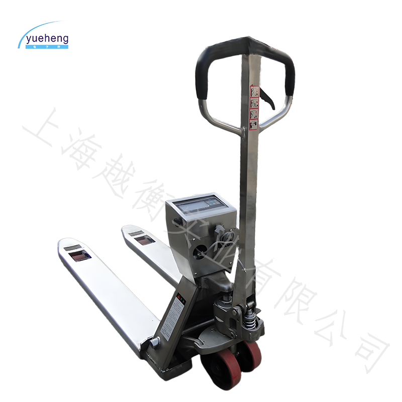 2噸工（gōng）廠搬運不鏽鋼叉車秤