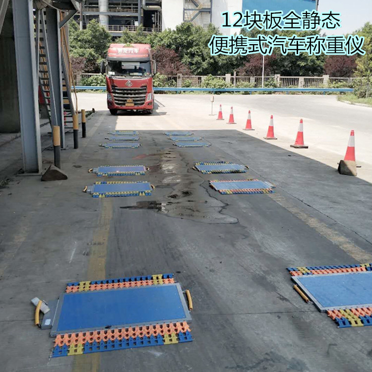 12塊（kuài）板便攜式地（dì）磅