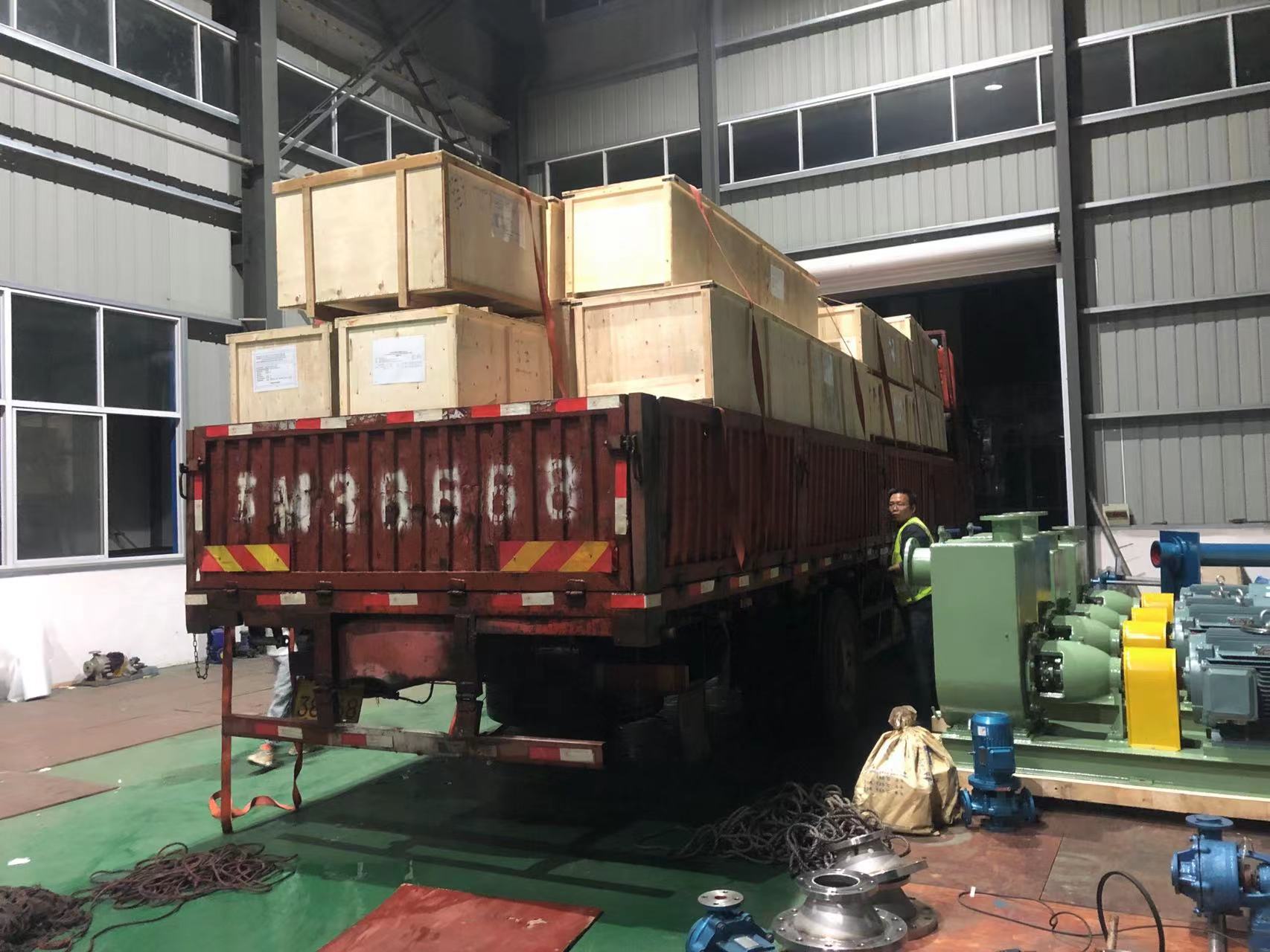 1.21發往（wǎng）山東的（de）泵(圖1)