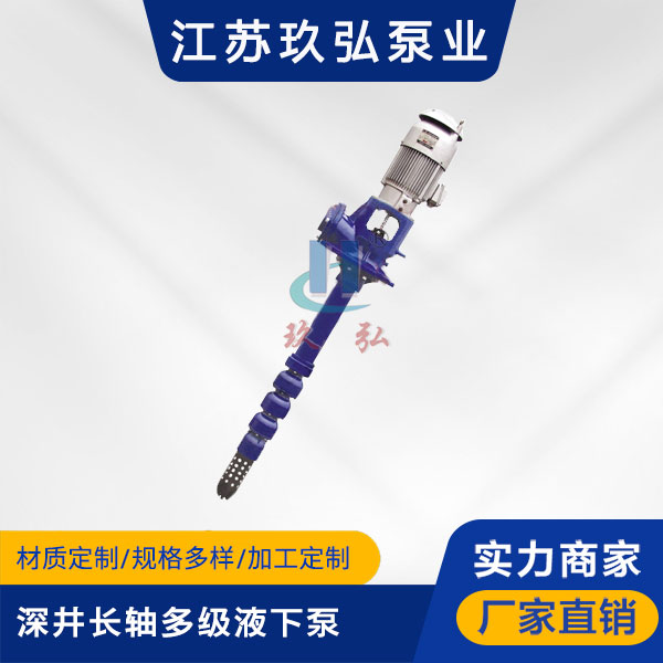 HLC深井（jǐng）長軸多級液下泵(圖1)